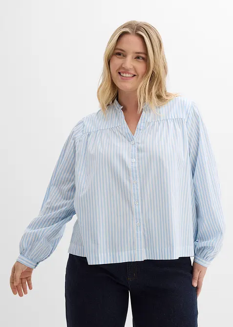 Chemisier en popeline solide, bonprix