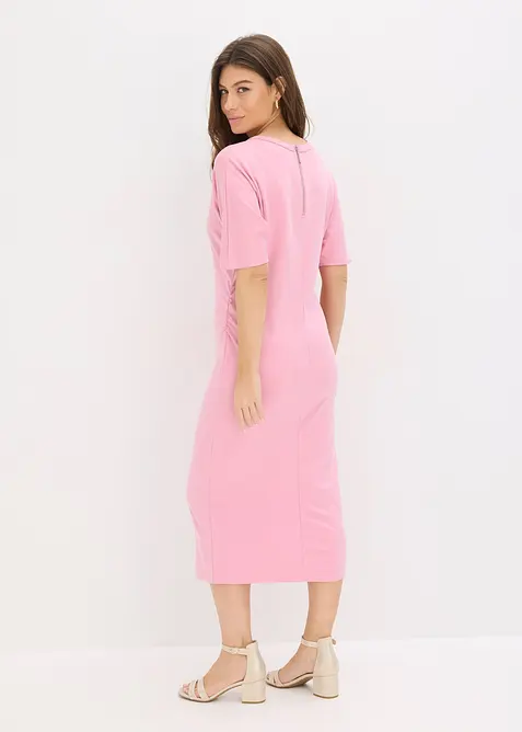 Robe midi en Punto di Roma confortable, bonprix