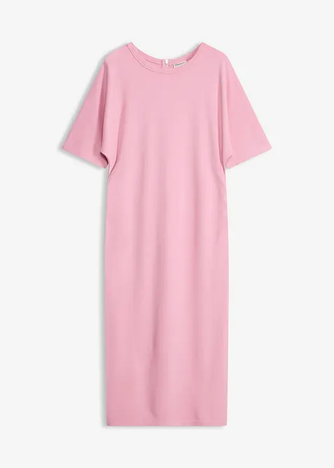 Robe midi en Punto di Roma confortable, bonprix