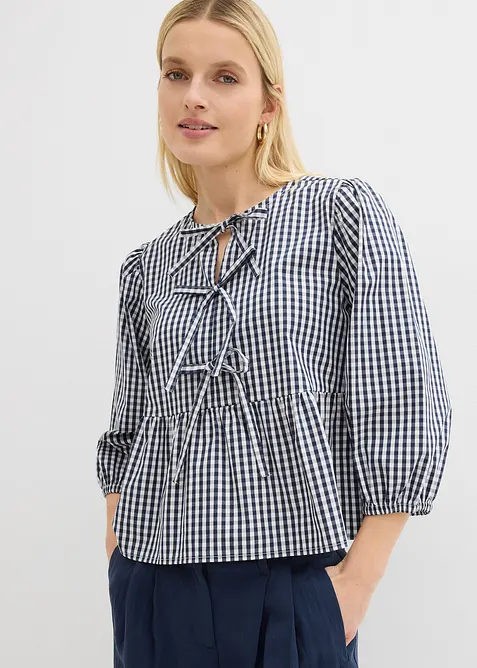Blouse &agrave; nouettes, bonprix