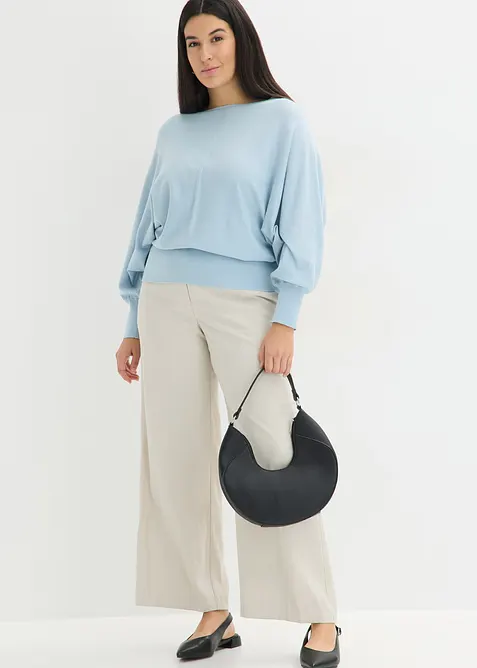 Pull &agrave; manches chauve-souris, bonprix