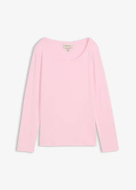 T-shirt manches longues 100% coton, bonprix