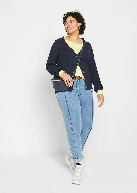 T-shirt manches longues 100% coton, bonprix