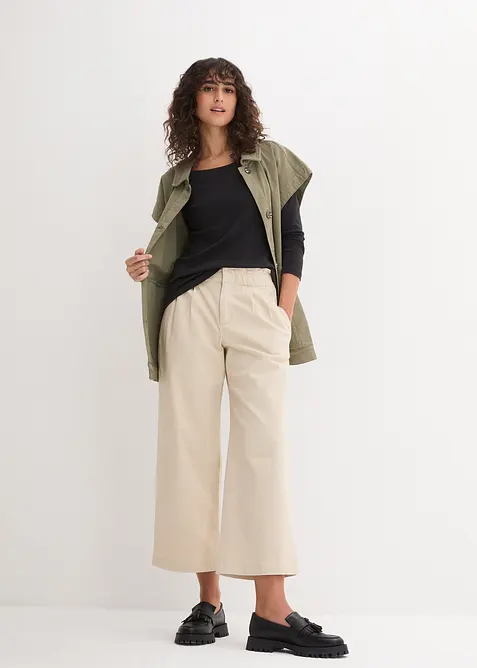 T-shirt manches longues 100% coton, bonprix