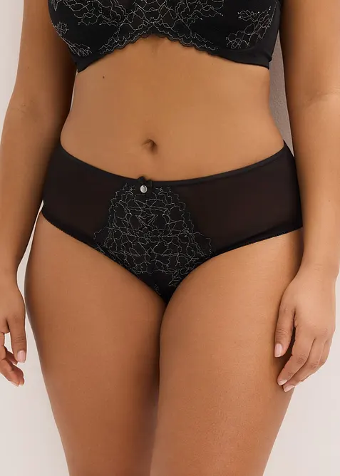 Slip maxi avec dentelle, bonprix