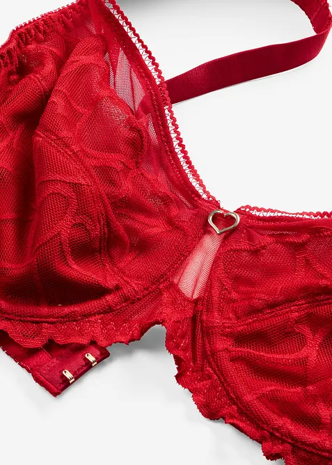 Soutien-gorge minimiseur &agrave; bretelles rembourr&eacute;es, bonprix