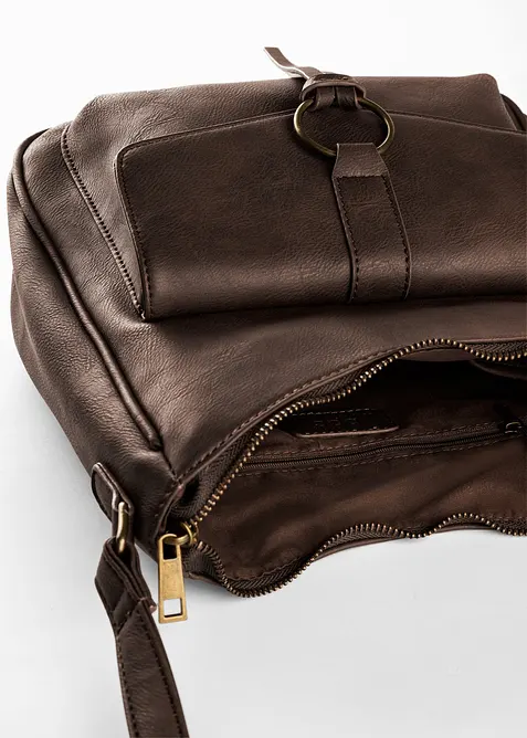 Sac &agrave; bandouli&egrave;re et d&eacute;tail boucle, bonprix