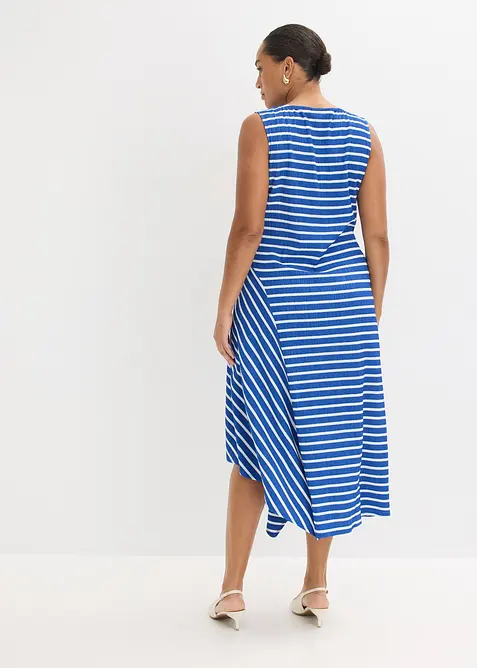 Robe longue &agrave; base asym&eacute;trique, bonprix