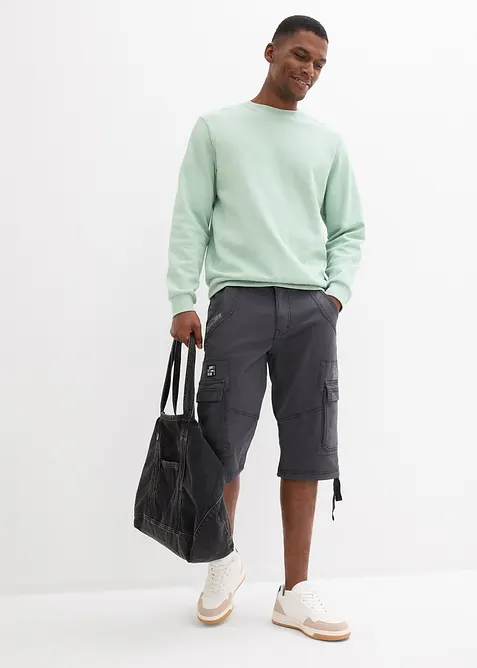 Bermuda long et regular avec poches cargo, bonprix