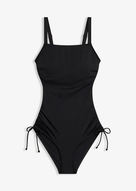 Maillot 1 pi&egrave;ce bandeau &eacute;chancr&eacute;, bonprix