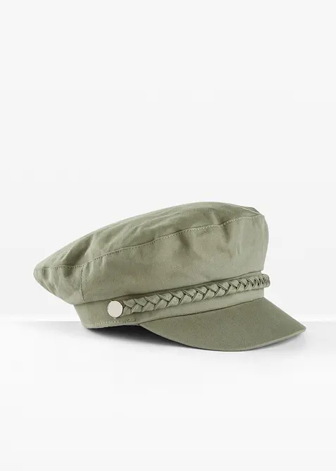 Casquette gavroche avec d&eacute;tail tress&eacute;, bonprix