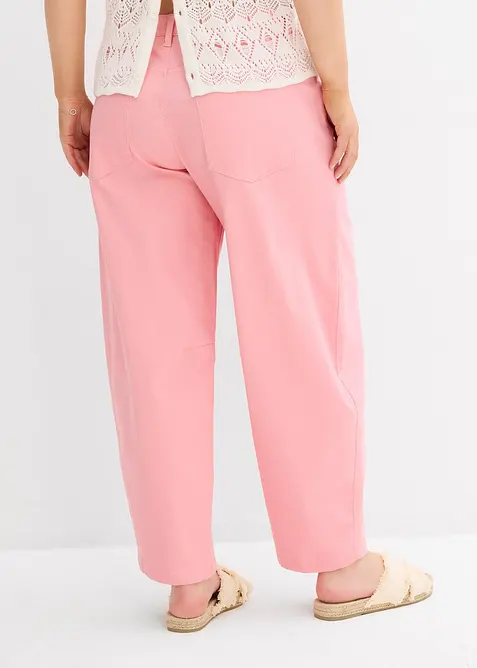 Pantalon en twill de coton extensible, bonprix
