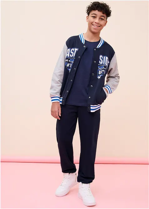 Lot de 5 T-shirts manches longues, bonprix