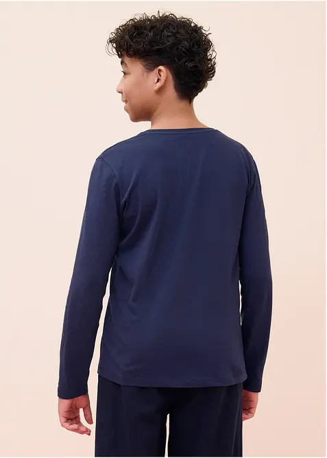 Lot de 5 T-shirts manches longues, bonprix