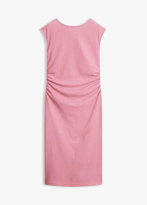 Robe en jersey cr&ecirc;pe textur&eacute;, bonprix