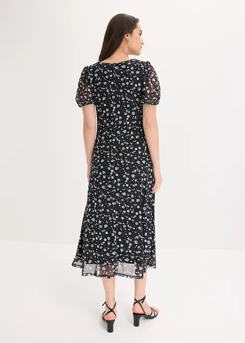 Robe &eacute;vas&eacute;e en jersey, bonprix