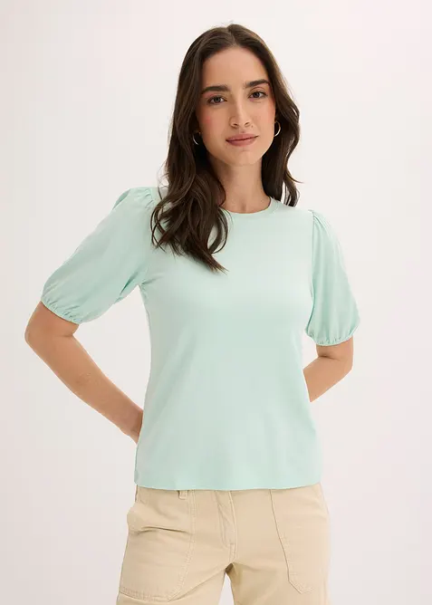 T-shirt doux en viscose extensible, bonprix