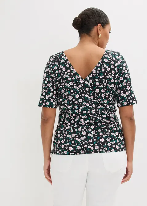 T-shirt en coton extensible, bonprix