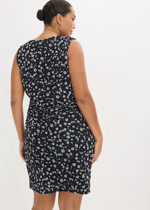 Robe courte et cintr&eacute;e en mesh, bonprix