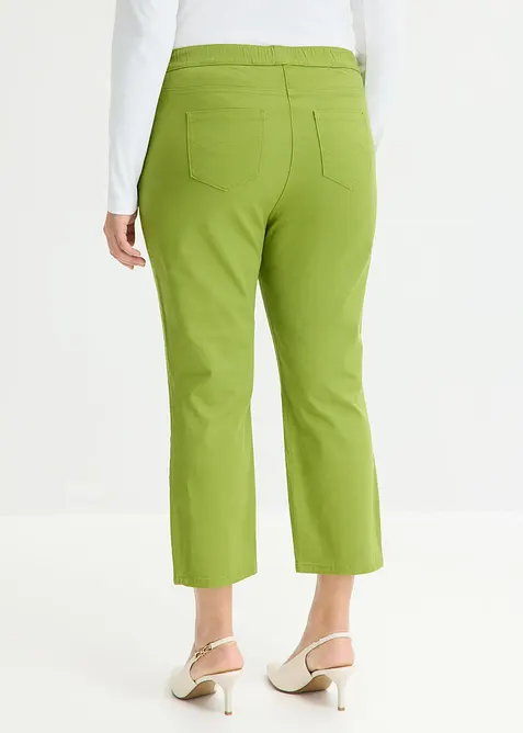 Pantalon 7/8 &agrave; taille &eacute;lastiqu&eacute;e, bonprix