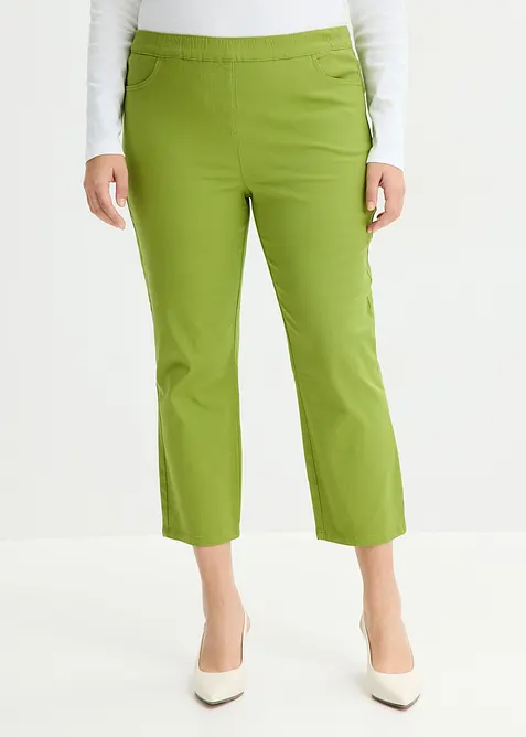 Pantalon 7/8 &agrave; taille &eacute;lastiqu&eacute;e, bonprix
