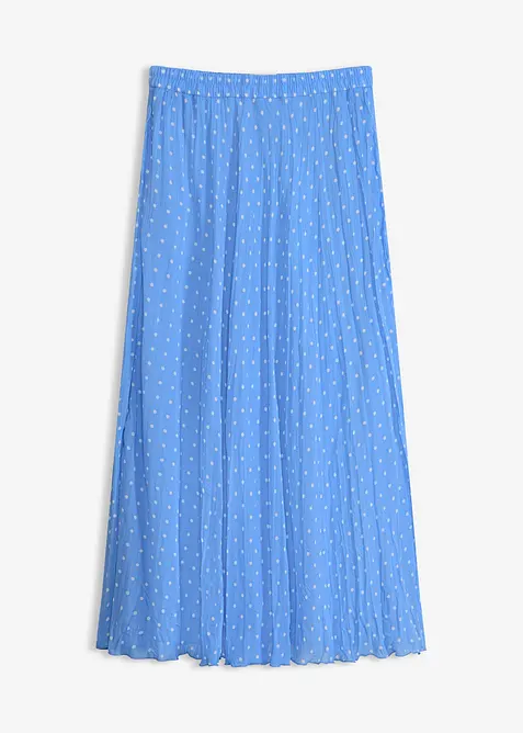 Jupe en mousseline effet froiss&eacute;, bonprix