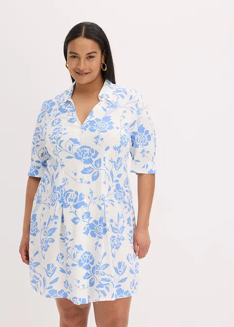 Robe-chemise en viscose fluide, bonprix