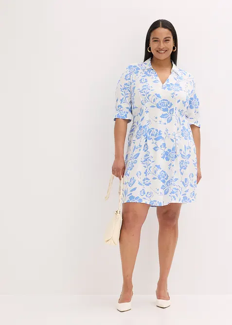 Robe-chemise en viscose fluide, bonprix