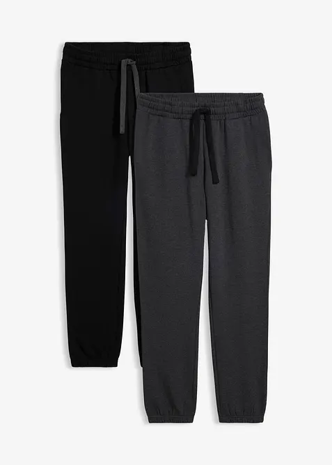 Lot de 2 pantalons de jogging, bonprix