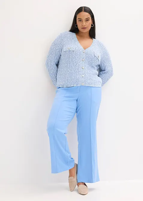 Gilet en maille bouclette, bonprix