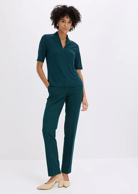 T-shirt &agrave; col calice, bonprix