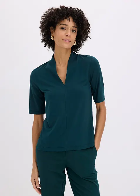 T-shirt &agrave; col calice, bonprix