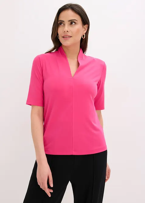 T-shirt &agrave; col calice, bonprix