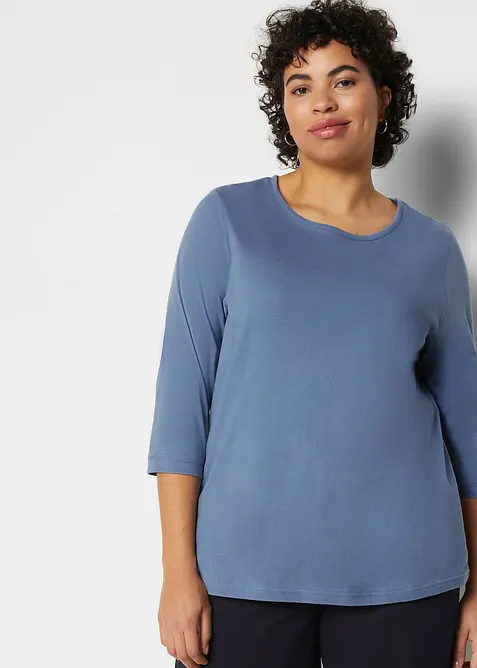 Lot de 5 T-shirts manches 3/4, bonprix