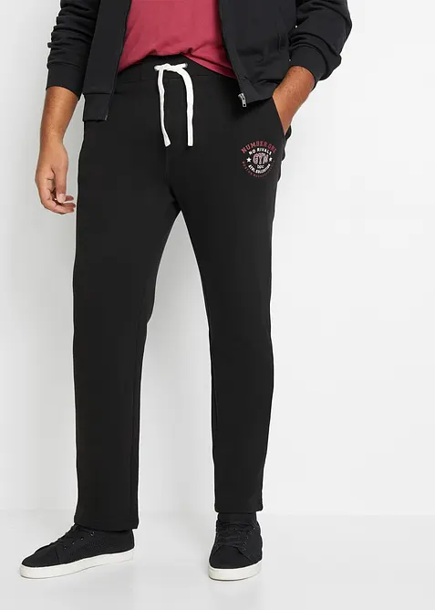 Pantalon de jogging avec d&eacute;tails sportifs, bonprix