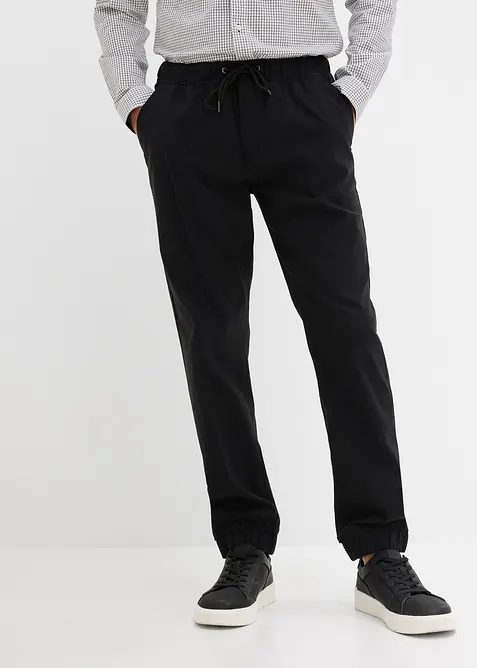 Pantalon jogger d&eacute;contract&eacute;, droit, bonprix