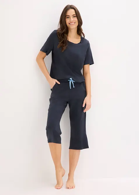 Pyjama corsaire doux, bonprix
