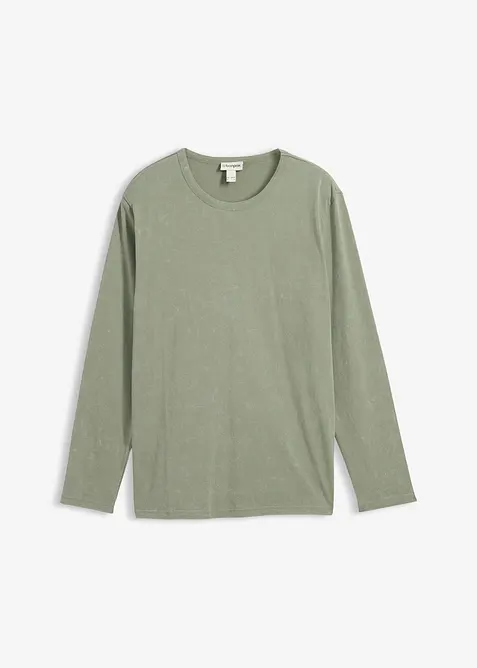 T-shirt manches longues 100% coton, bonprix