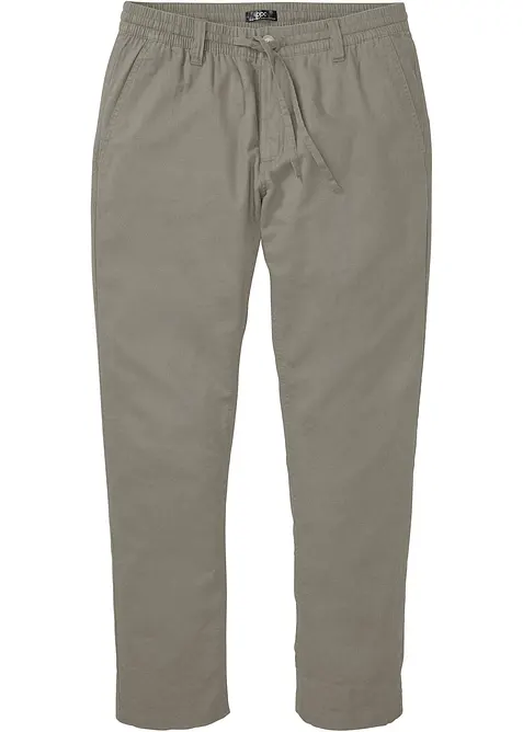 Pantalon chino l&eacute;ger, regular, droit, bonprix