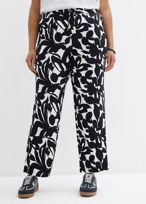 Pantalon en jersey viscose, bonprix