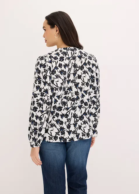 Blouse &agrave; effet froiss&eacute;, bonprix