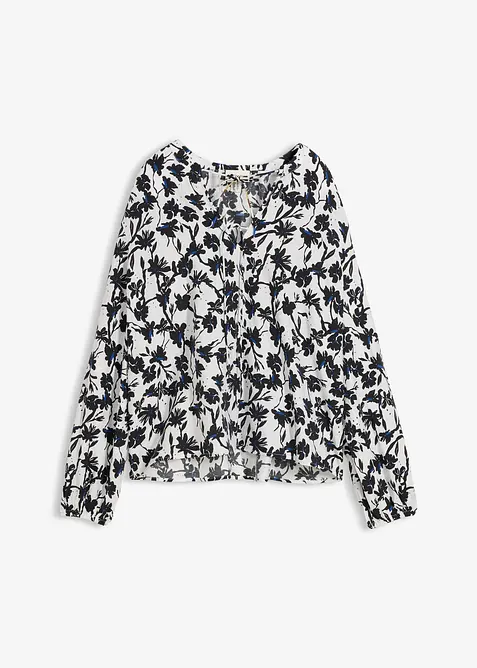 Blouse &agrave; effet froiss&eacute;, bonprix