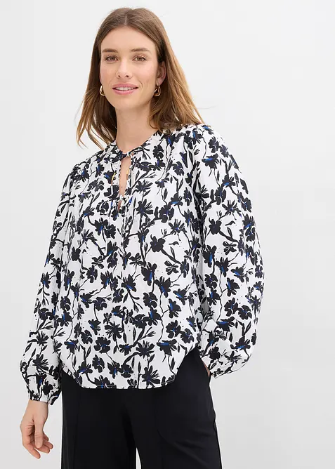 Blouse &agrave; effet froiss&eacute;, bonprix