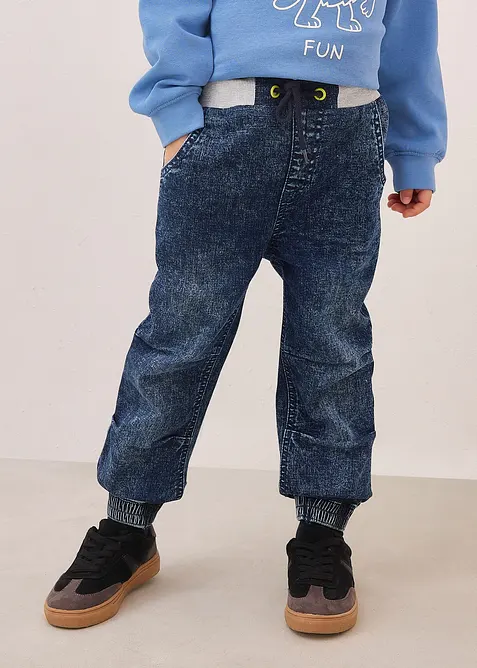 Jean regular &agrave; taille &eacute;lastiqu&eacute;e, bonprix