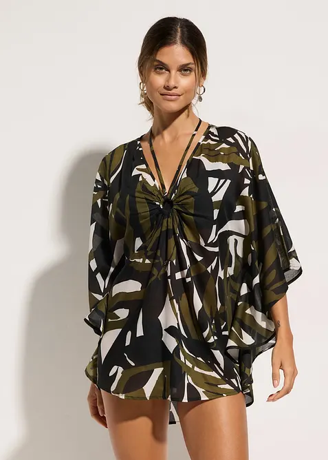 Tunique de plage transparente, bonprix