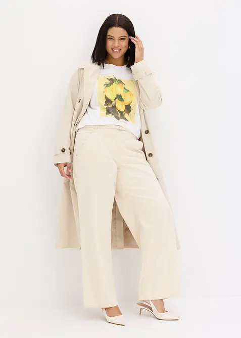 T-shirt en coton extensible, bonprix