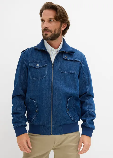 Veste en jean 100% coton, bonprix