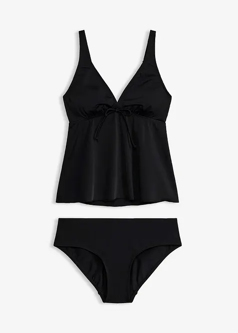 Tankini (ens. 2 pces) &agrave; bretelles r&eacute;glables, bonprix