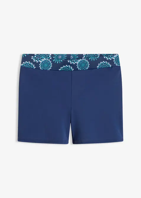 Cycliste de bain &agrave; taille &eacute;lastiqu&eacute;e, bonprix