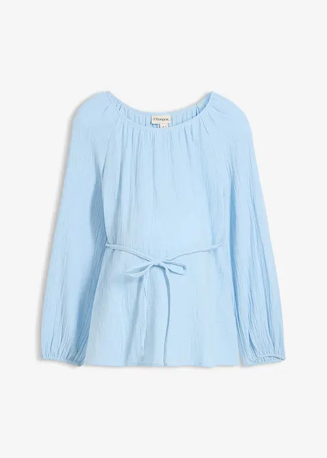 Blouse de grossesse en gaze de coton, bonprix